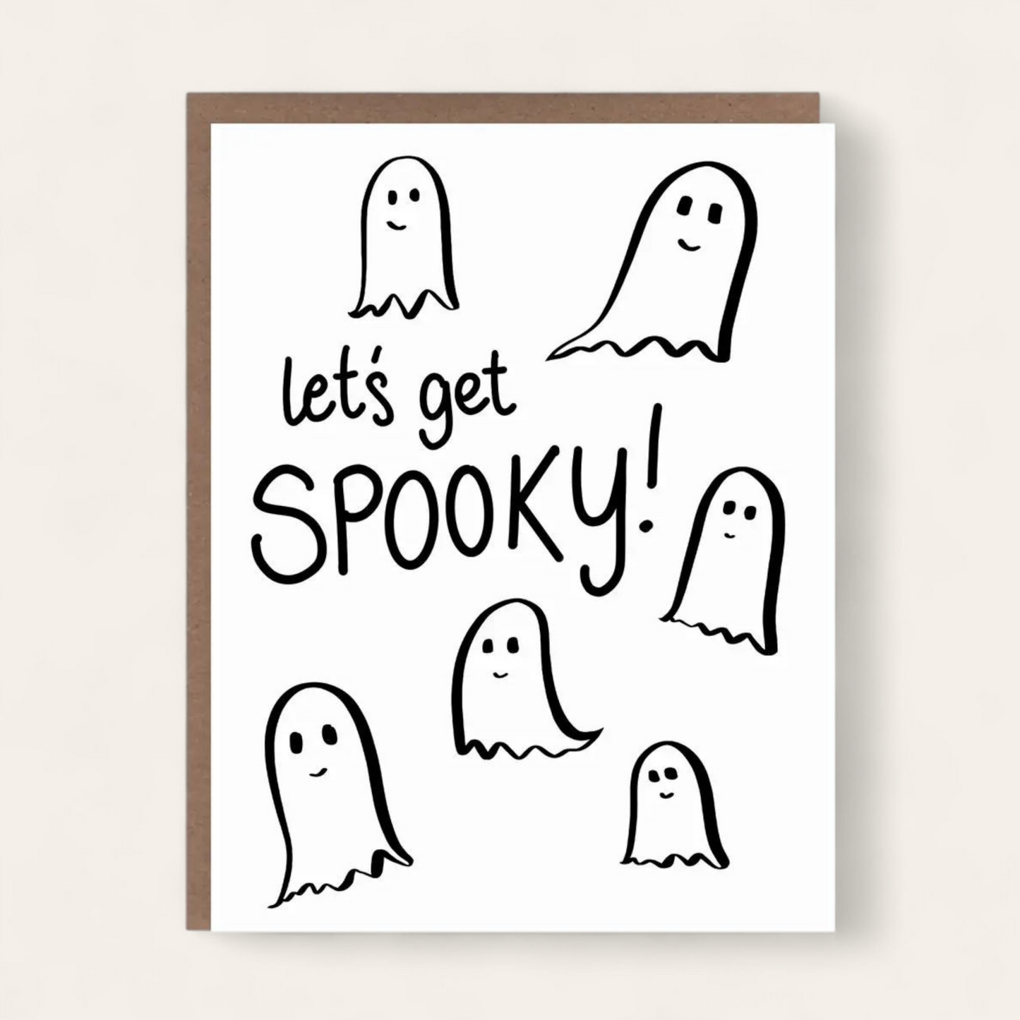 Let's Get Spooky Halloween Card
