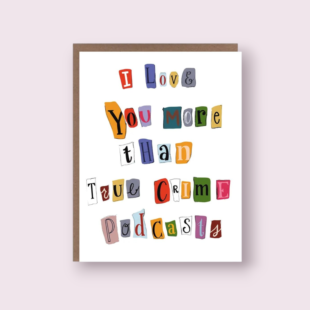 More Than True Crime Card