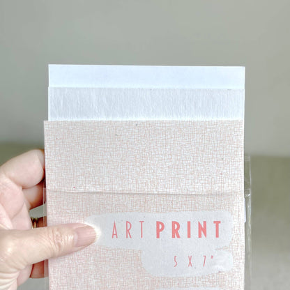 Moon Over Richmond Train Bridge 5x7" Art Print