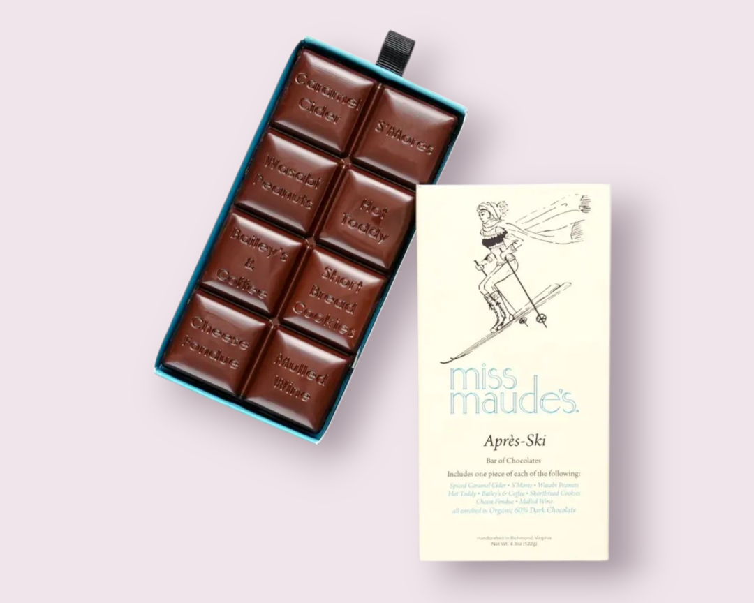 Miss Maude's Five Chocolate Bar Gift Box DarkChocolate