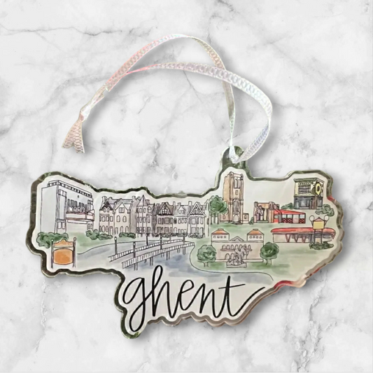Ghent (Norfolk, VA) Acrylic Ornament