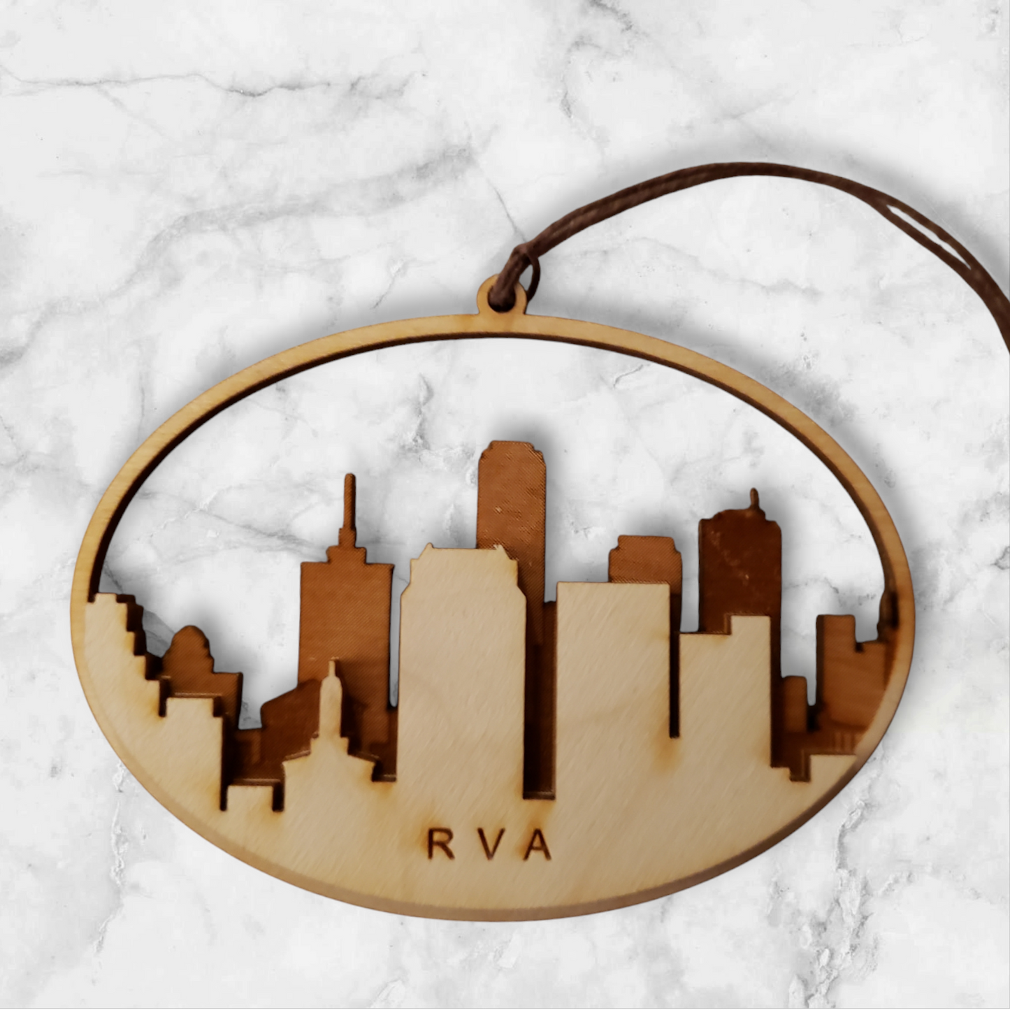 Richmond, VA Skyline Ornament