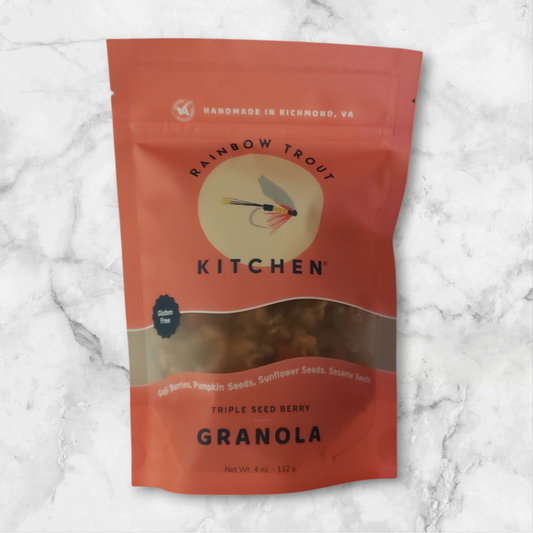 Rainbow Trout Kitchen Triple Seed Berry Granola 4oz.