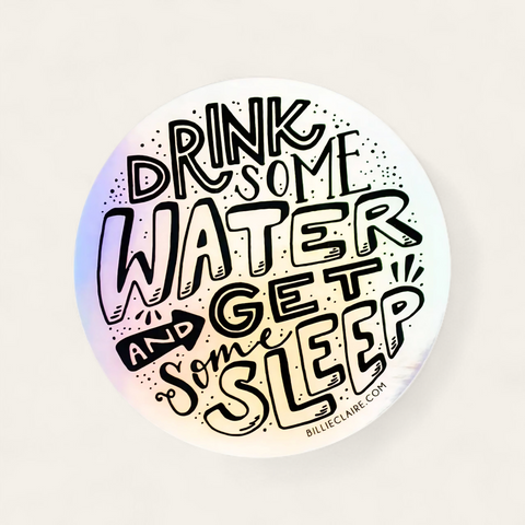 Get Some Sleep - Vinyl Sticker (Holographic)