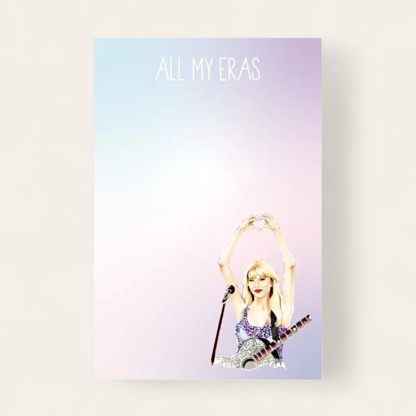 All My Eras Note Pad
