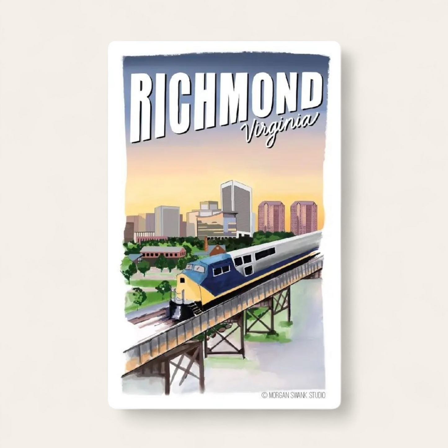 Richmond, Virginia Sticker