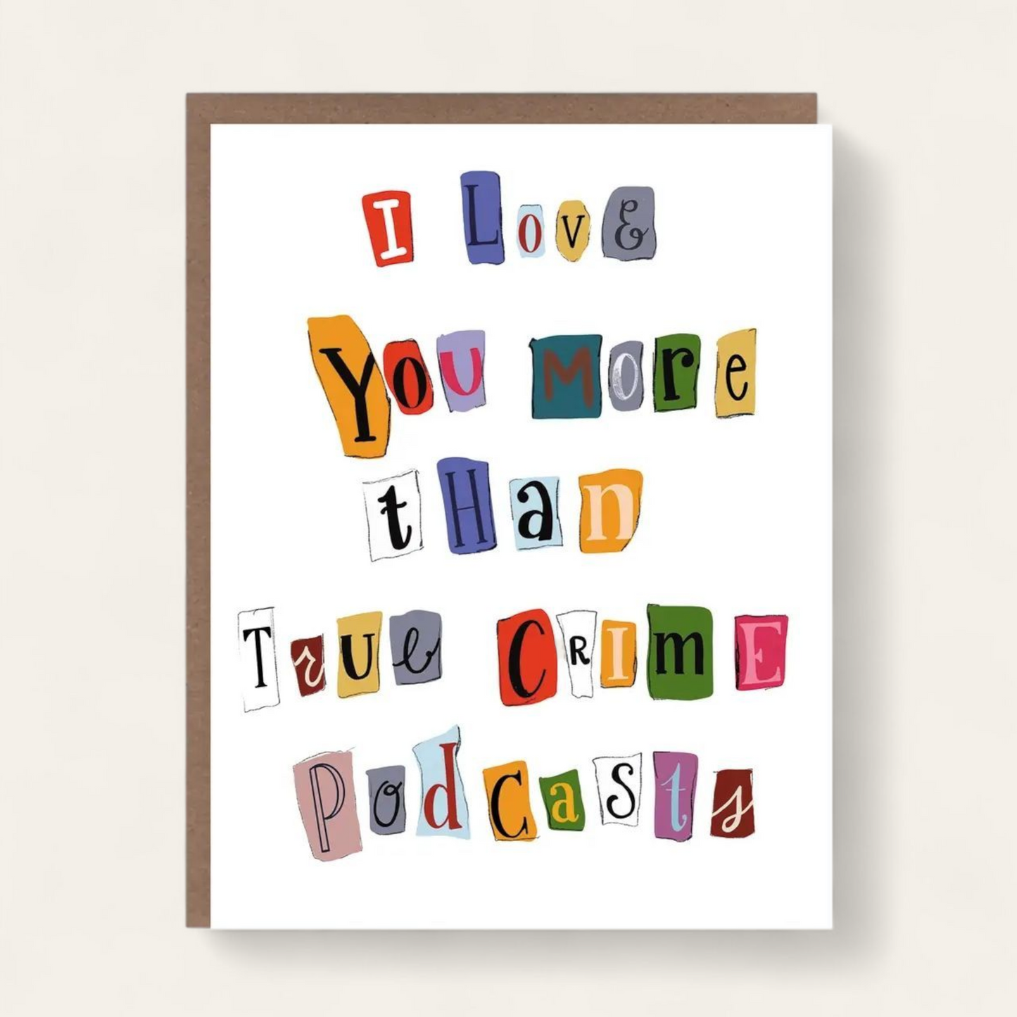 More Than True Crime Card