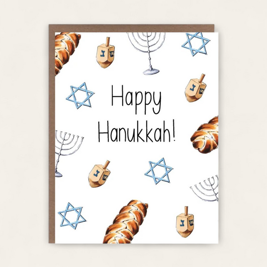 Happy Hanukkah! Greeting Card