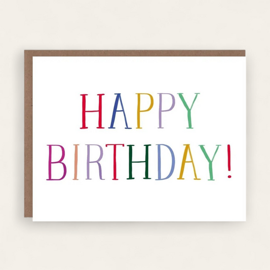 Happy Birthday! Greeting Card
