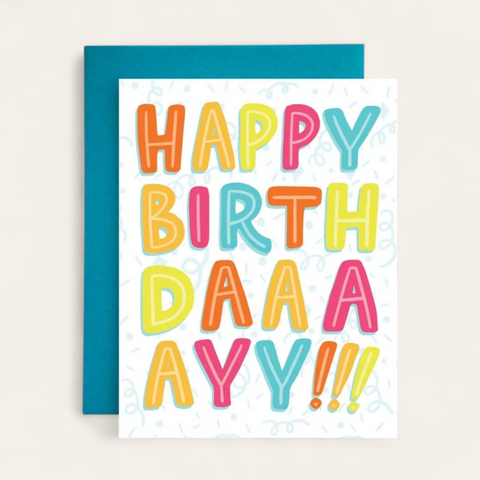 Happy Birthdaaaayy!!! Greeting Card
