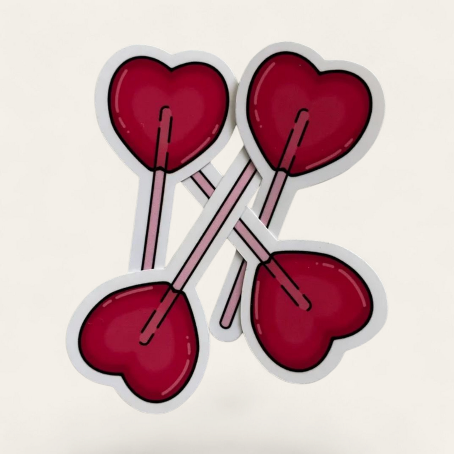 Heart Lollipop Sticker