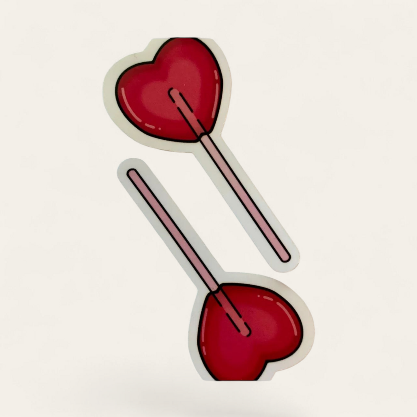Heart Lollipop Sticker