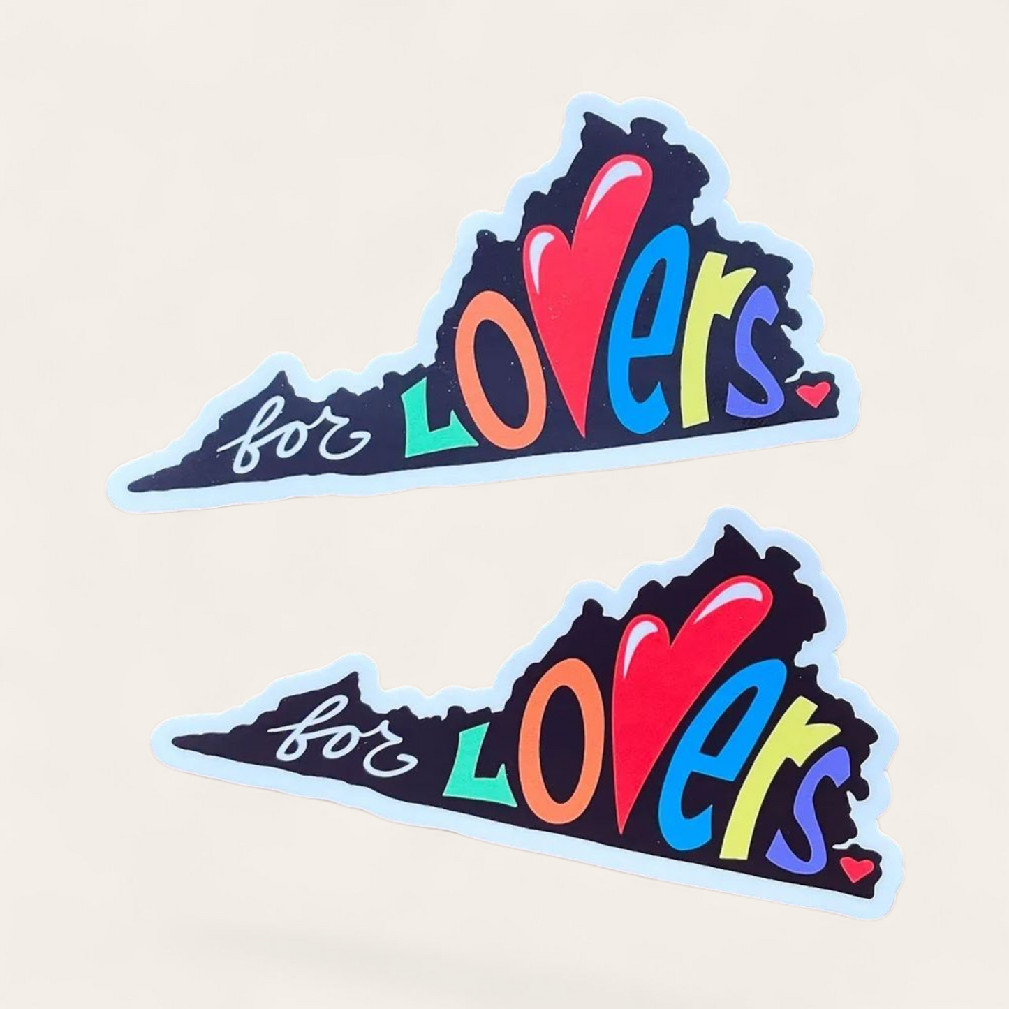 Virginia "For Lovers" Sticker