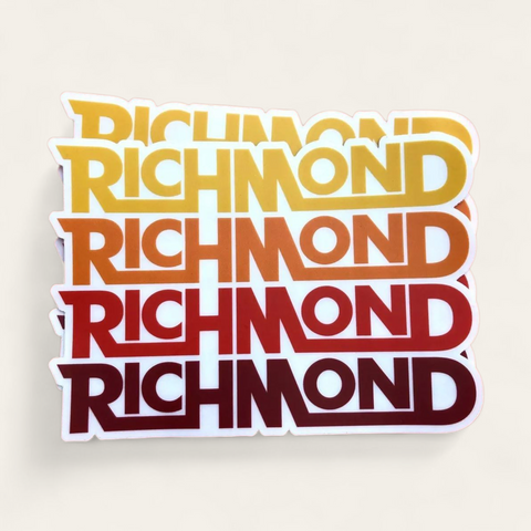Richmond 4-Up Sticker