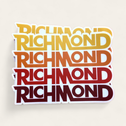 Richmond 4-Up Sticker