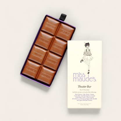 Miss Maude's Five Chocolate Bar Gift Box DarkChocolate
