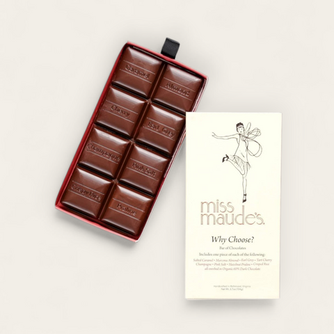 Miss Maude's Five Chocolate Bar Gift Box DarkChocolate