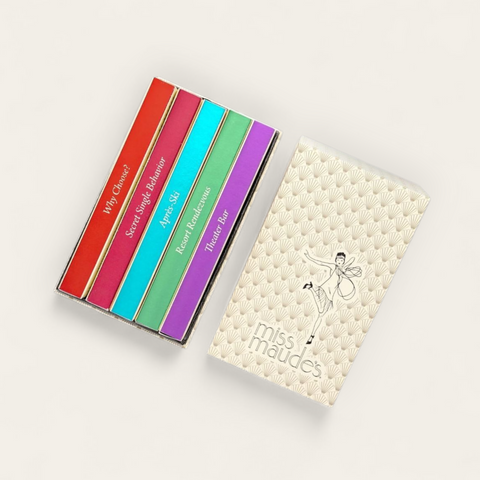 Miss Maude's Five Chocolate Bar Gift Box DarkChocolate