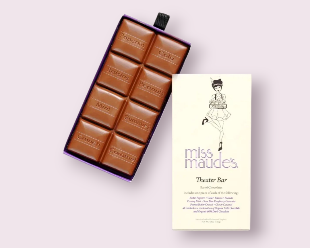 Miss Maude's Five Chocolate Bar Gift Box DarkChocolate