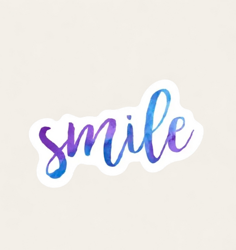 Smile Sticker