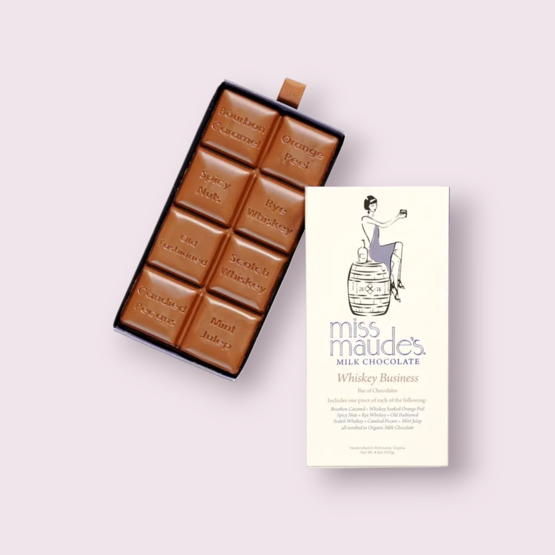 Miss Maude's Whiskey Business Milk Chocolate