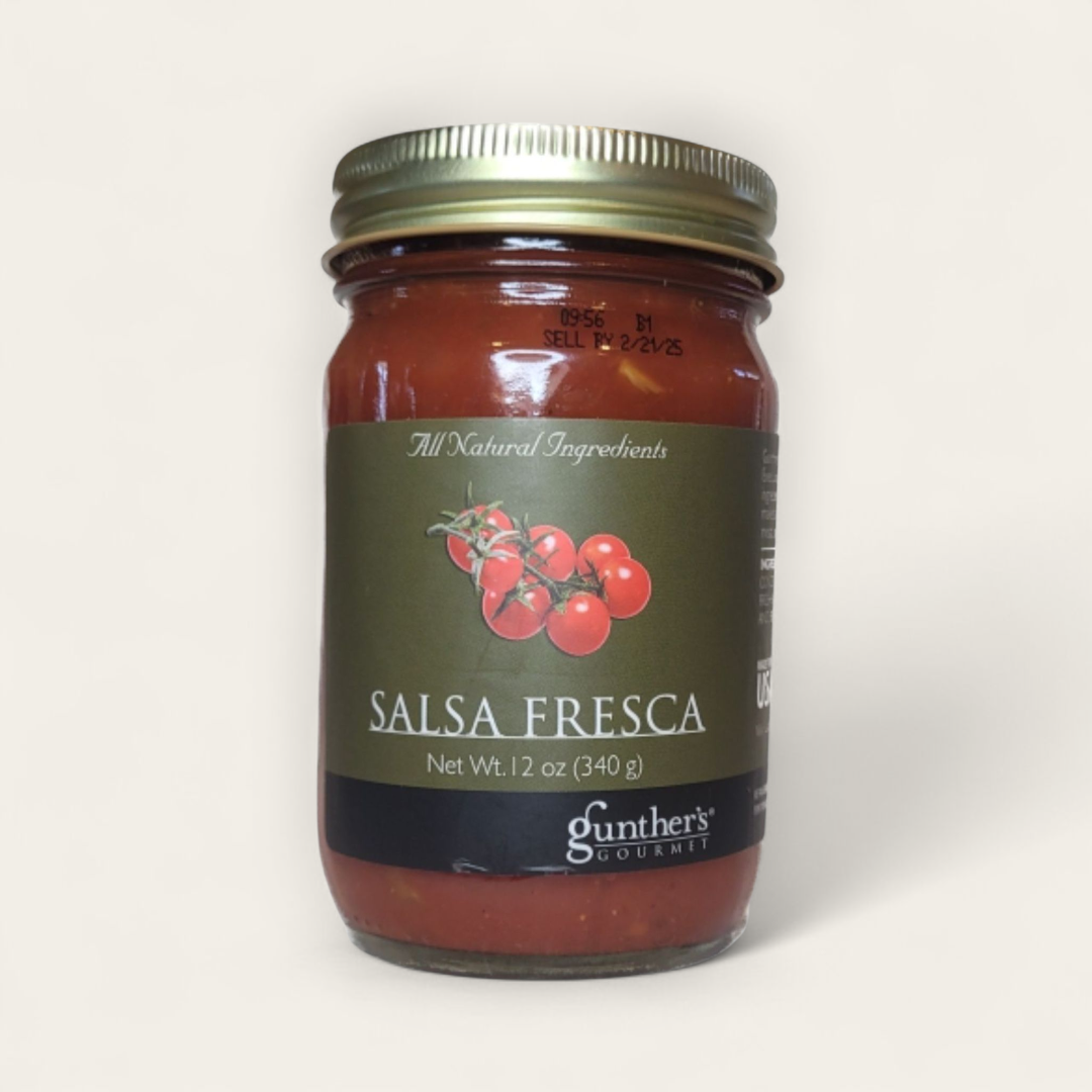 Gunther's Gourmet Salsa Fresca 12oz. Jar