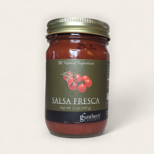 Gunther's Gourmet Salsa Fresca 12oz. Jar