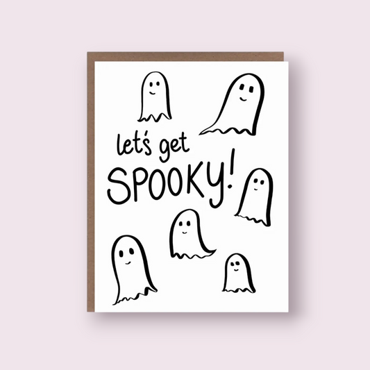 Let's Get Spooky Halloween Card