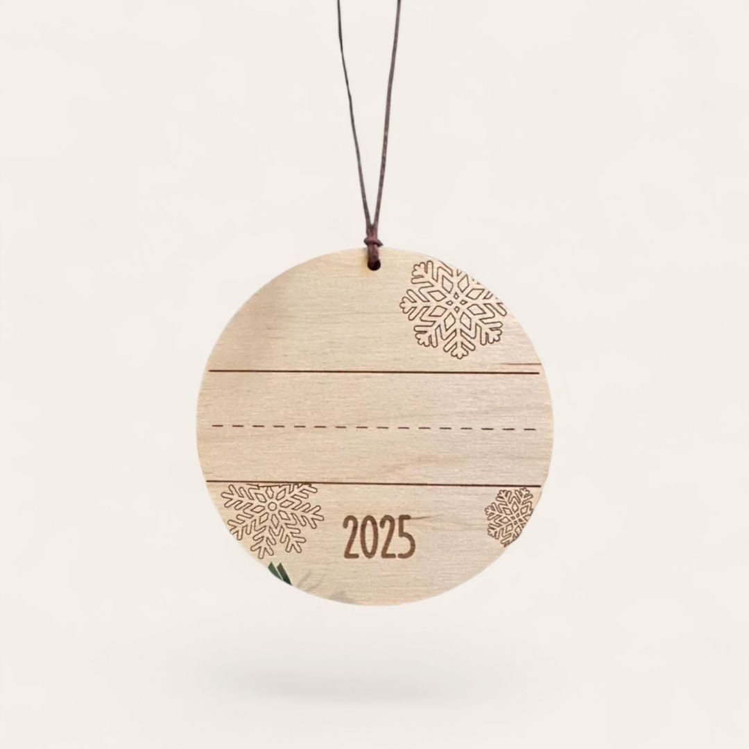 2025 Child Keepsake Christmas Ornament- Laser Engraved