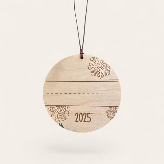 2025 Child Keepsake Christmas Ornament- Laser Engraved