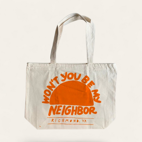 Won't You Be My Neighbor Tote Bag