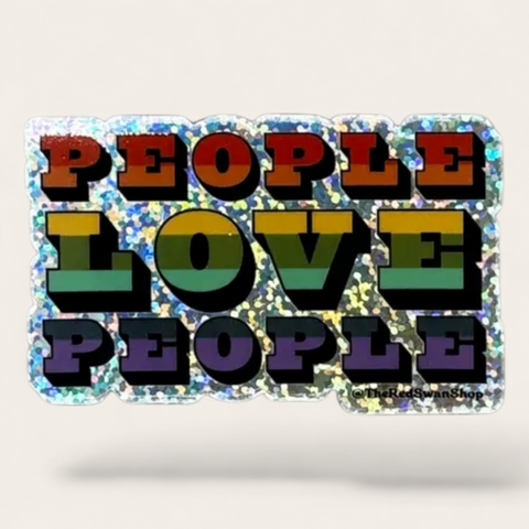 People Love People - Vinyl Sticker