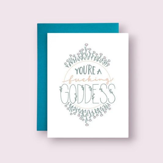 Goddess Greeting Card