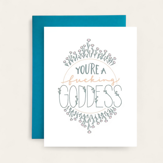 Goddess Greeting Card