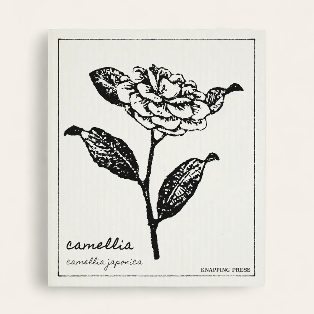 Swedish Dishcloth - Camellia
