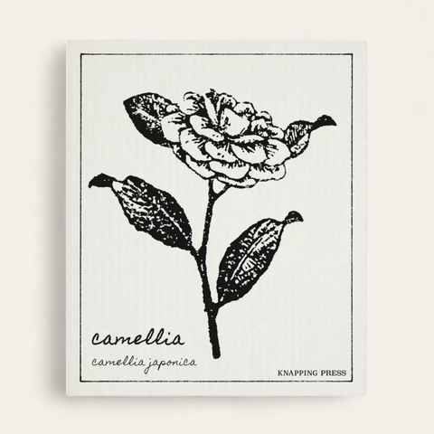 Swedish Dishcloth - Camellia