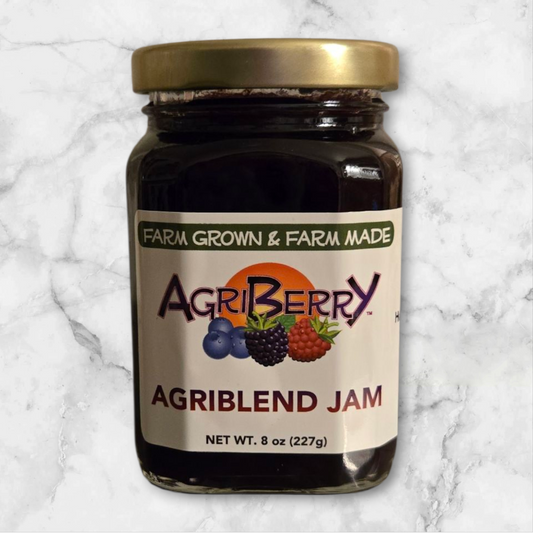 AgriBerry Agriblend Jam 8oz Jar