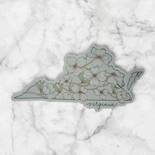 Virginia Dogwoods - Fridge Magnet