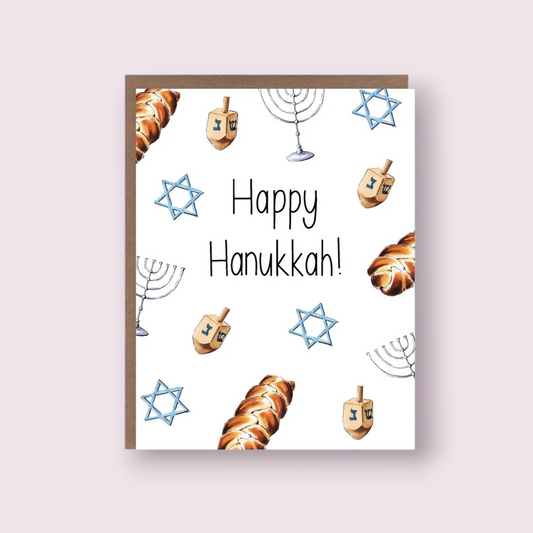 Happy Hanukkah! Greeting Card
