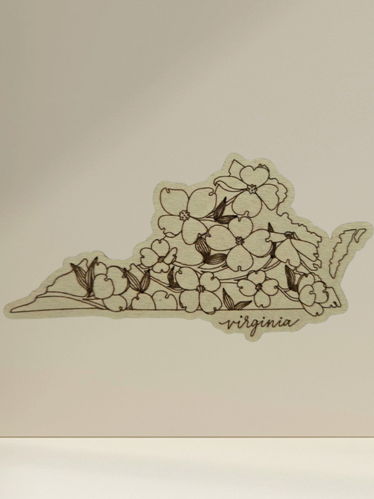 Virginia Dogwood Magnet