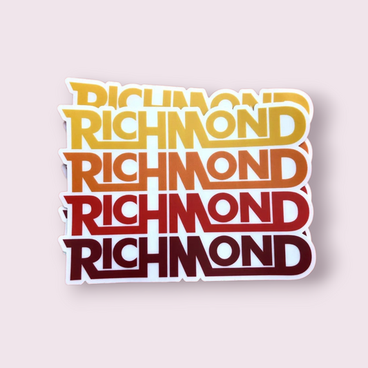 Richmond 4-Up Sticker
