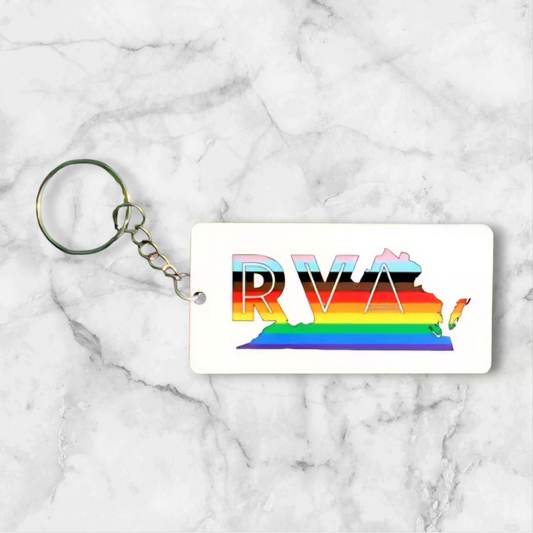 RVA Pride Keychain