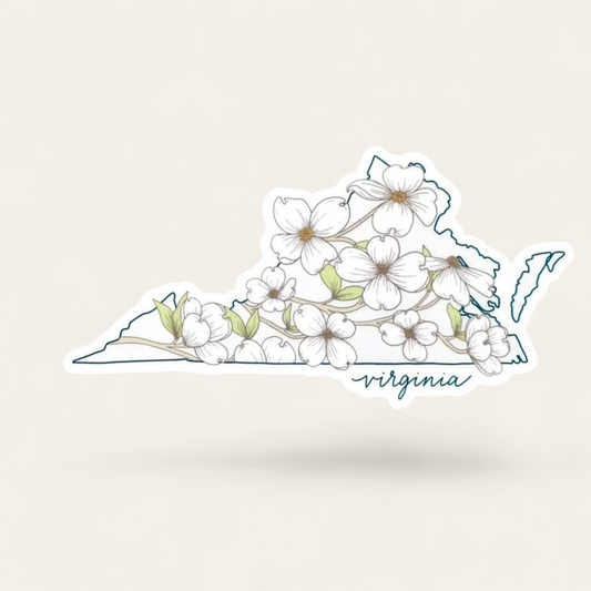 Dogwood Vinyl Sticker