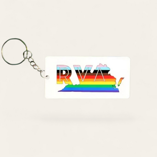 RVA Pride Keychain